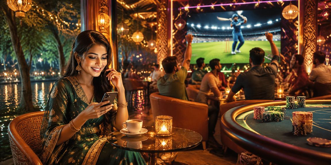 সিলেটের রাতে 1555 মোবাইলে ক্রিকেট বেটিং উপভোগ করছেন একজন ব্যবহারকারী