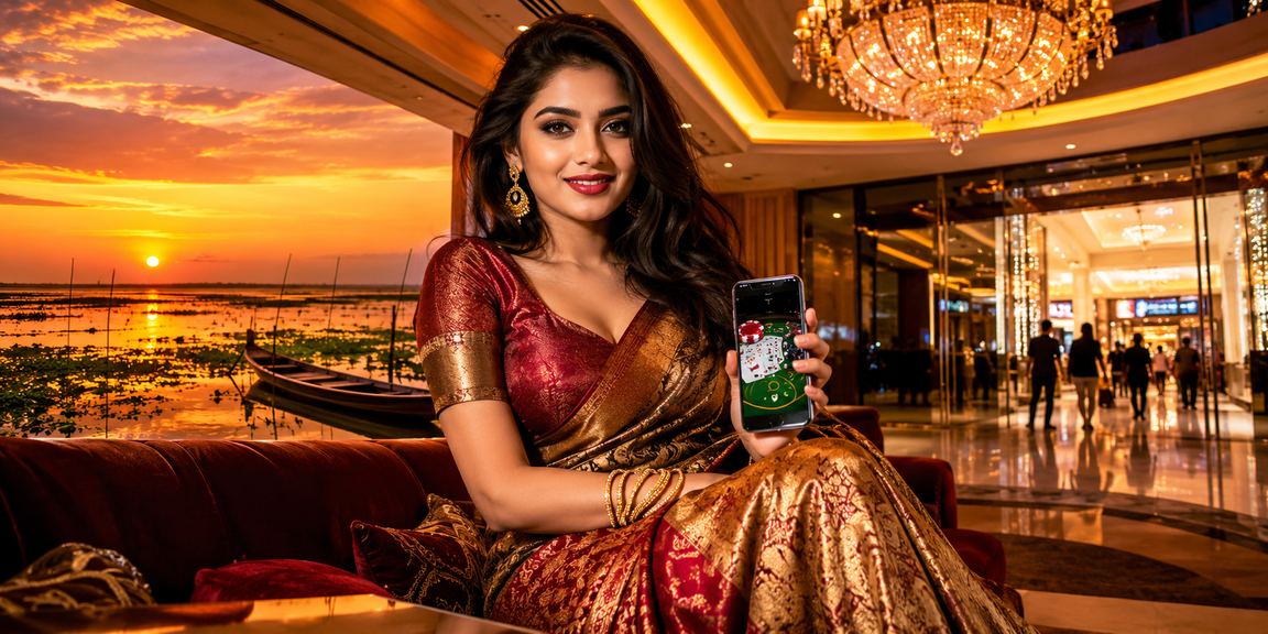 বাংলাদেশের প্রকৃতির পটভূমিতে আন্দার বাহার কার্ড গেম উপভোগ